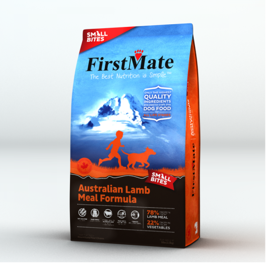 FirstMate - GF LID AUSTRALIAN LAMB Small Bites Dry Dog Food - 1.81KG (4lb)