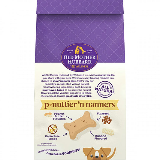 LocalID_68703 Old Mother Hubbard - Grain Free P-NUTTIER 'N NANNERS Dog Treats - MINI - 453GM (16oz)