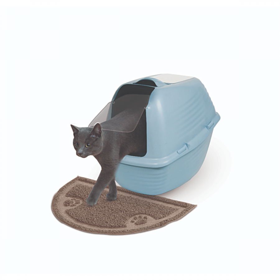 LocalID_65397 Arm and Hammer - Half Circle Litter Mat - 59.7 x 35.6CM (23.5 x 14in)