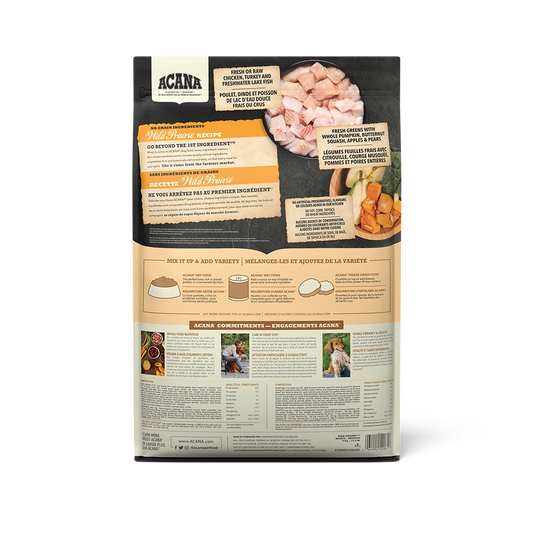 LocalID_67969 Champion Foods - Acana REGIONALS - WILD PRAIRIE Dry Dog Food - 6KG (13.2lb)