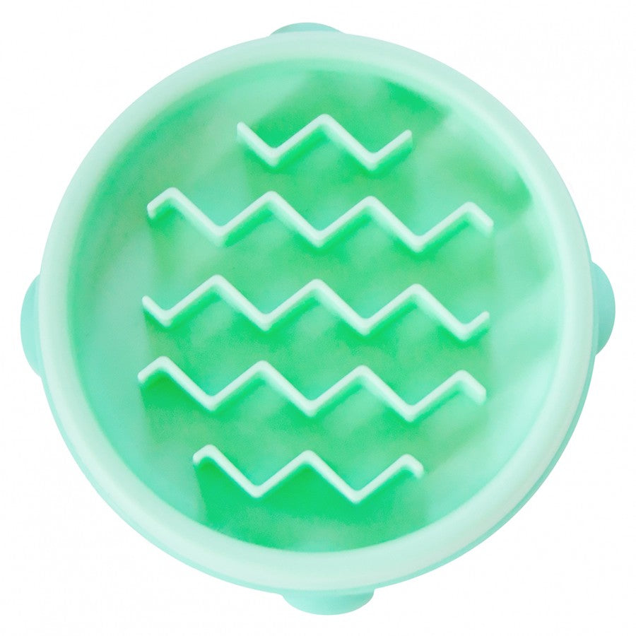 Outward Hound - Fun Feeder Slo-Bowl - MINT - SMALL - 14.5CM (5.5in)