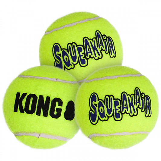 LocalID_69925 KONG - SqueakAir Tennis Ball Dog Toy - XLARGE - 10CM (4in)