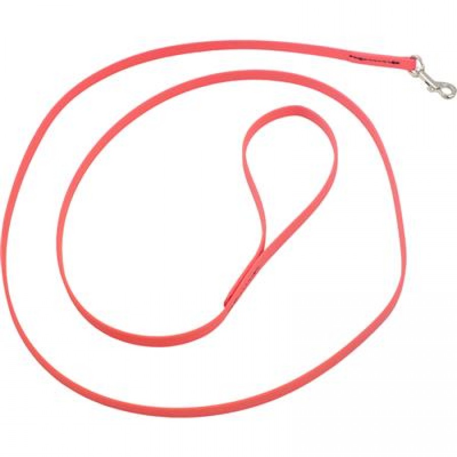 LocalID_53967 Continental Pet - Biothane Lead - 6 feet x3/8 Inches - Coral