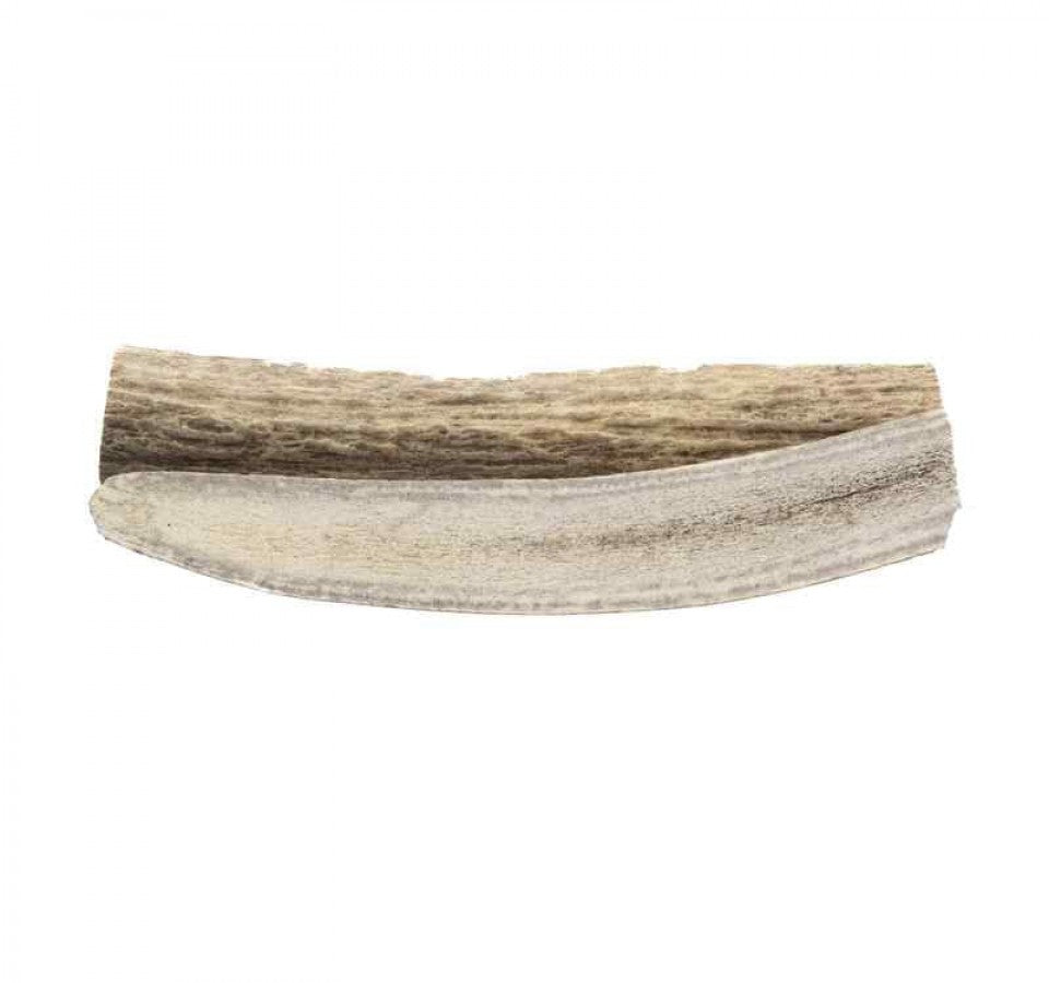 LocalID_64401 Furever Pure - Split ELK ANTLER Dog Chew - MEDIUM