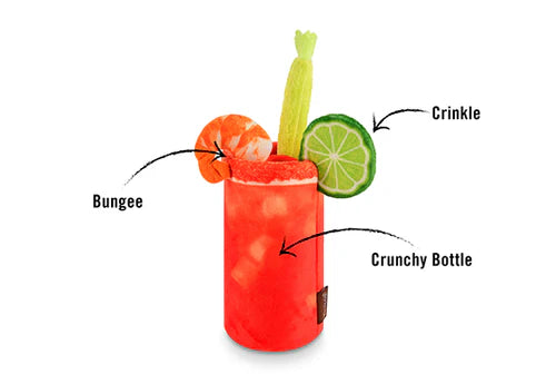 LocalID_70069 PLAY - Barking Brunch - Buddy Mary Dog Toy - 24CM (9.5in)