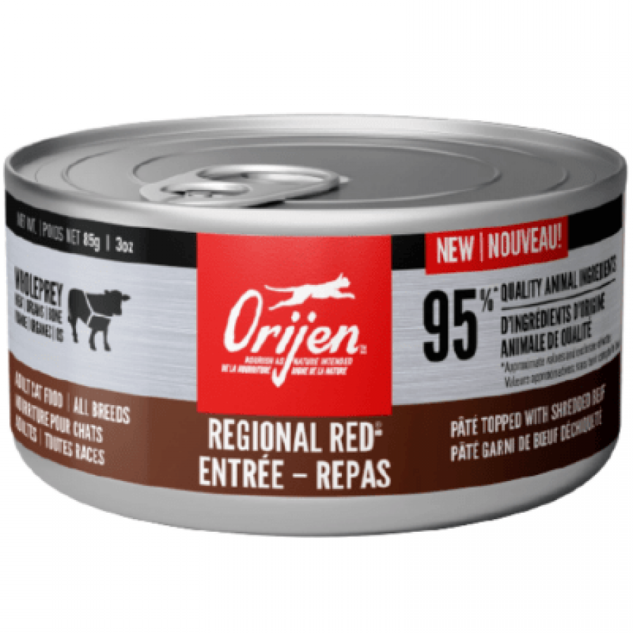 *DNR* Champion Foods - Orijen REGIONAL RED Entrée Wet Cat Food - 155GM (5.5oz)