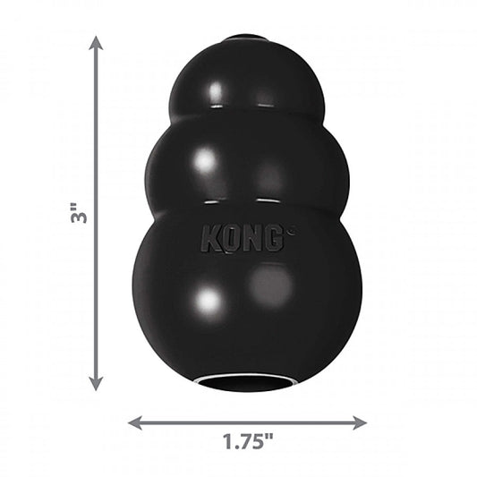 LocalID_69803 KONG - Extreme BLACK Dog Treat Dispensing Toy - SMALL - 7.5CM (3in)