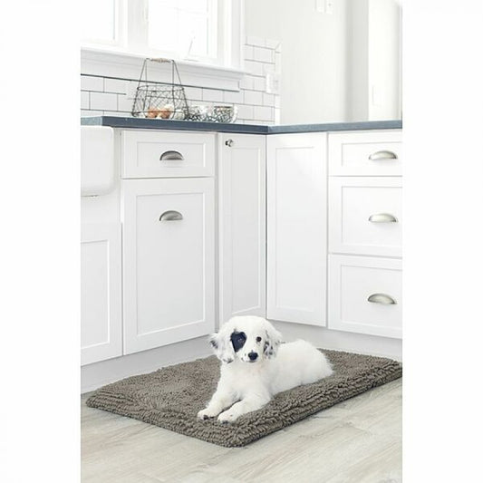 Dirty Dog - Cushion Mat Bed - GREY - 48 x 61CM (19x24in)