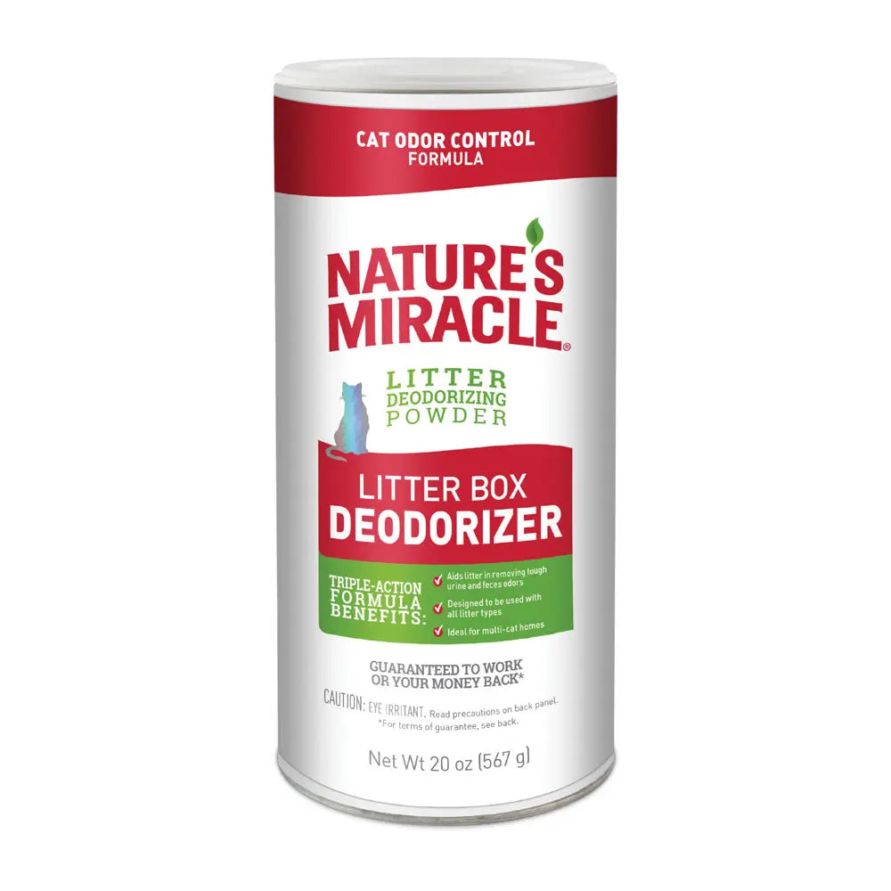 LocalID_71165 Nature's Miracle - Cat Litter Box Deodorizer Powder - 567GM (20oz)