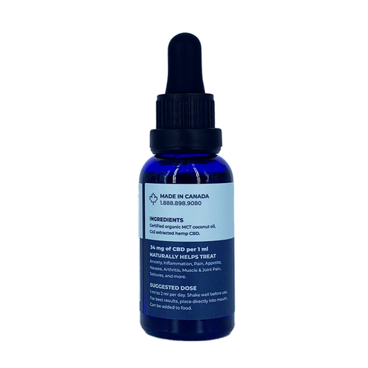 Pawt 4 Paws - CBD Oil for Medium Dogs - 1000MG - 30ML