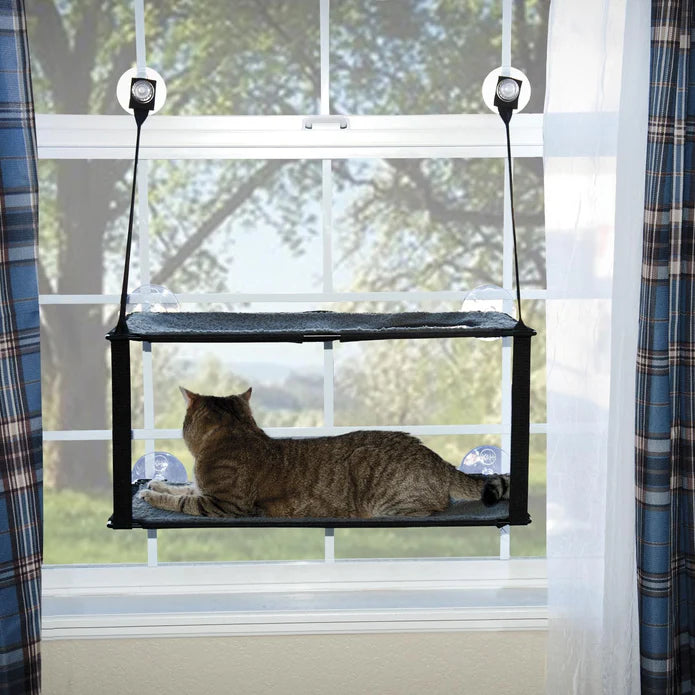 LocalID_69220 K&H - Kitty Sill EZ Mount Window Double - 58x30CM (24x12in)