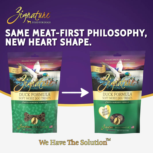 LocalID_69063 Zignature - DUCK Soft Dog Treats - 113GM (4oz)