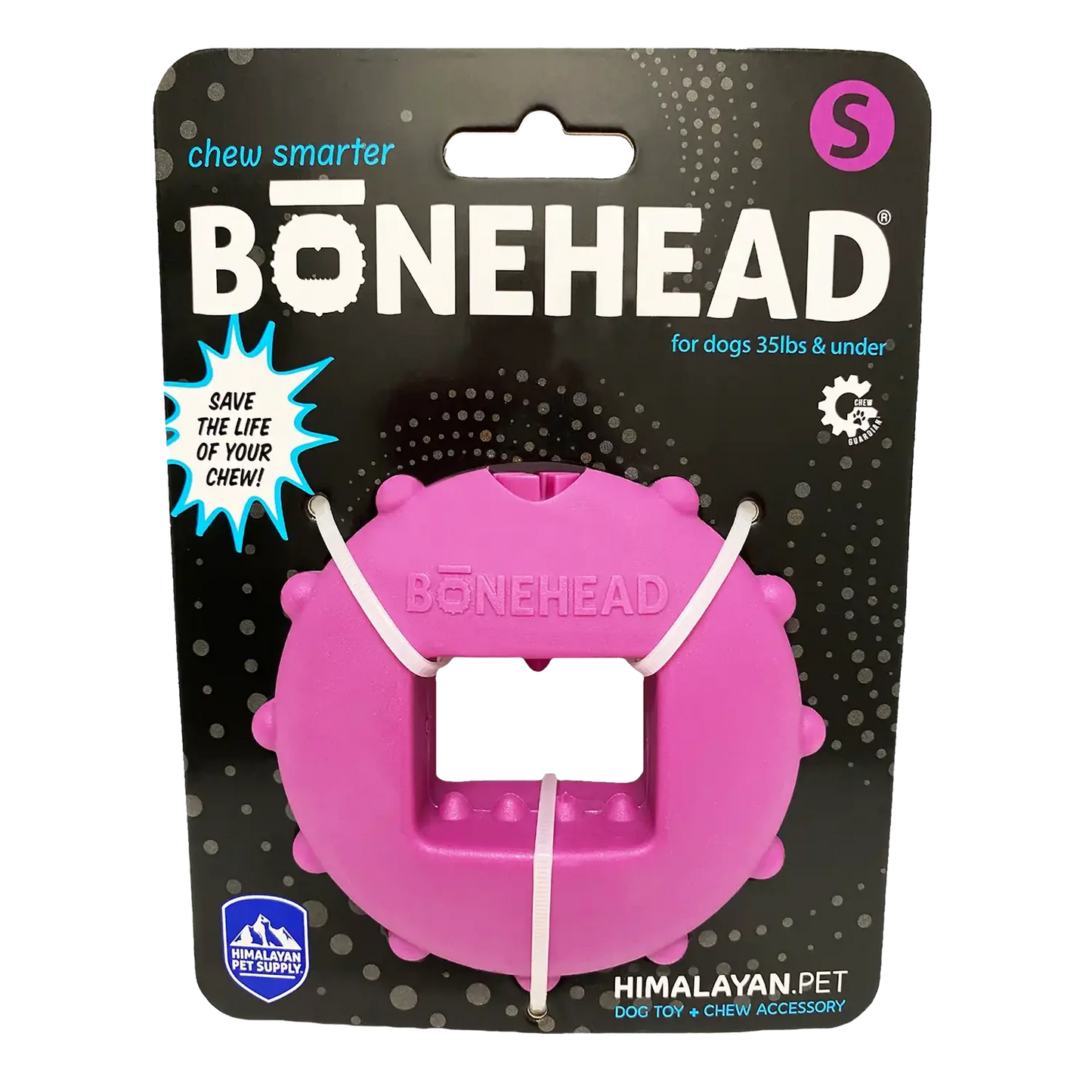 Himalayan - Bonehead Dog Toy - SMALL - 9.5CM (4in)