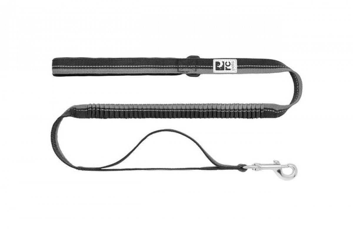 LocalID_55319 RC Pets - BUNGEE Active Leash - BLACK - 1in x 6.5ft