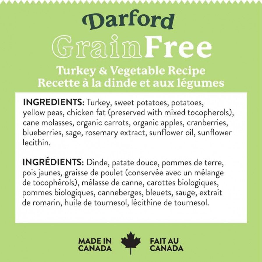 LocalID_68211 Darford - GF TURKEY MINIS Dog Treat - 340GM (12oz)
