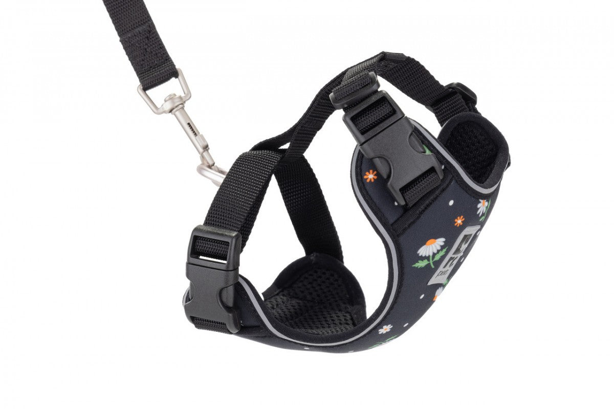 LocalID_61228 RC Pets - Adventure Kitty Harness - DAISIES - MEDIUM - 33-46CM (13-18in)