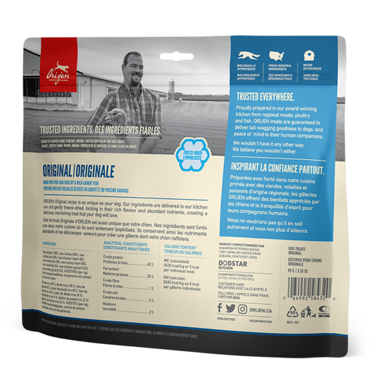 LocalID_30528 Champion Foods - Orijen FD ORIGINAL DOG Dog Treats - 92G