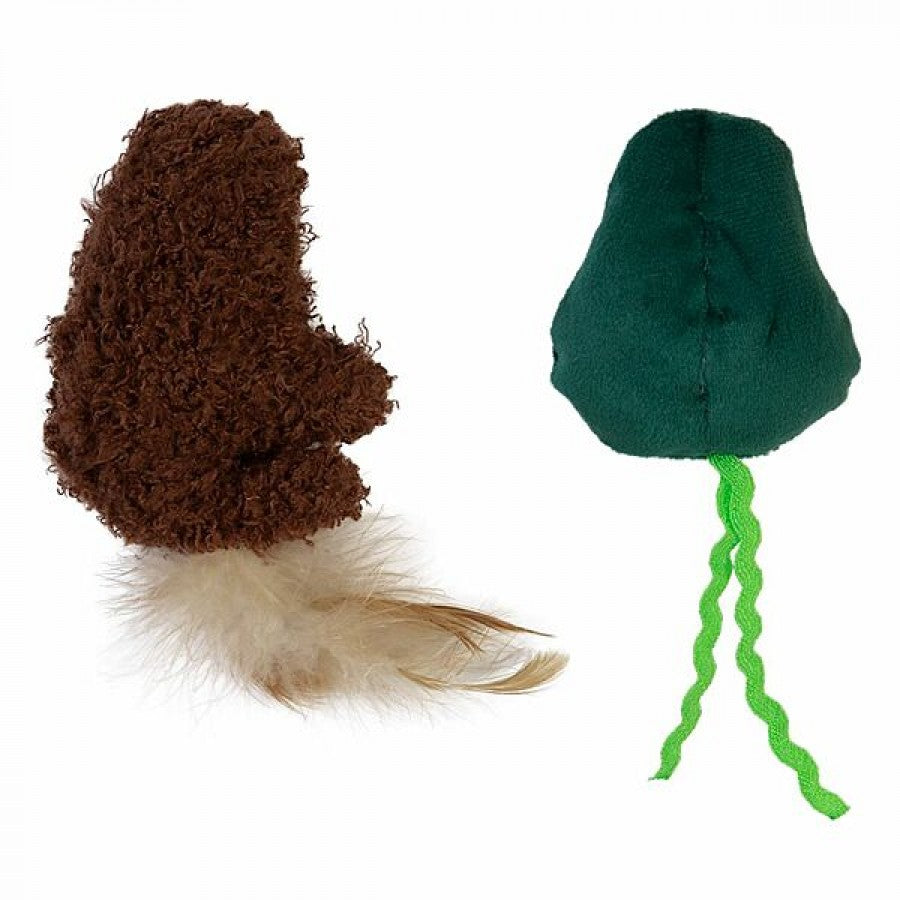 LocalID_65708 Mad Cat - Sloth-O-Cado Cat Toy - 8CM (3in) Tall - 2PK