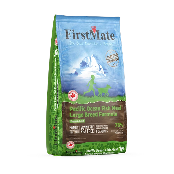 FirstMate - GF LID PACIFIC OCEAN FISH Large Breed Dry Dog Food - 11.4KG (25lb)