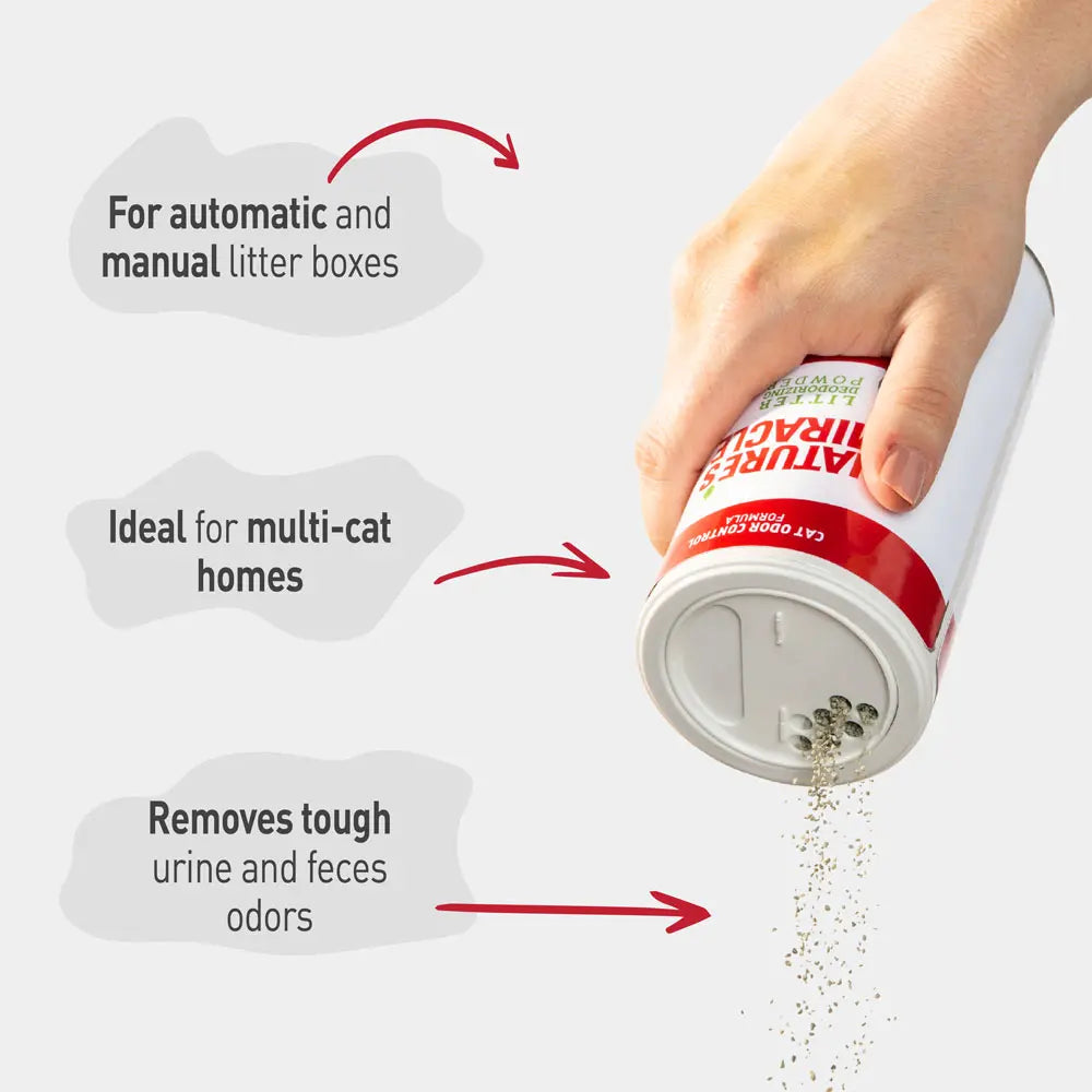 LocalID_71170 Nature's Miracle - Cat Litter Box Deodorizer Powder - 567GM (20oz)