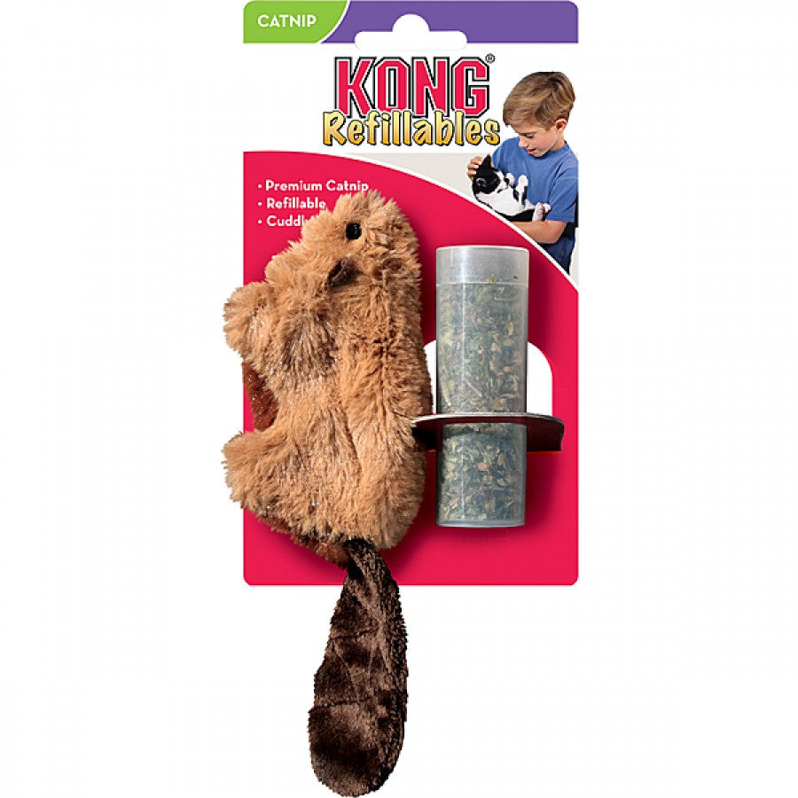 *S.O. - Up to 2 Week Wait* KONG - Catnip Toy - Beaver Cat Toy - 15CM (6in)