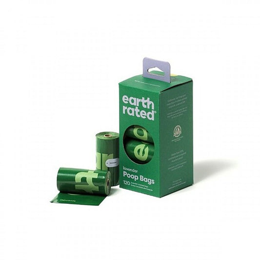 LocalID_66100 Earth Rated - Poop Bag Refills - LAVENDER - 8 Rolls 120 Bags