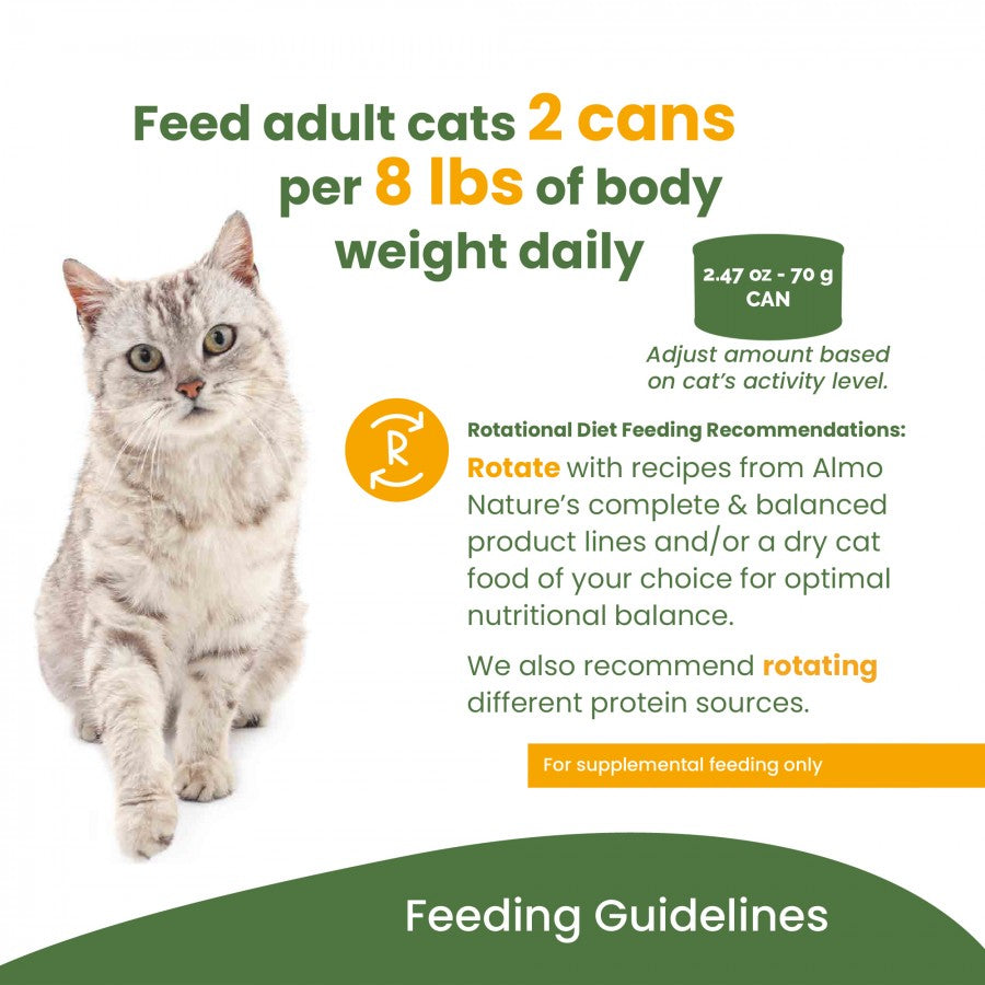 *S.O.- Up to 2 Week Wait* Almo Nature - TUNA with PUMPKIN in GRAVY Wet Cat Food - 70GM (2.4oz)