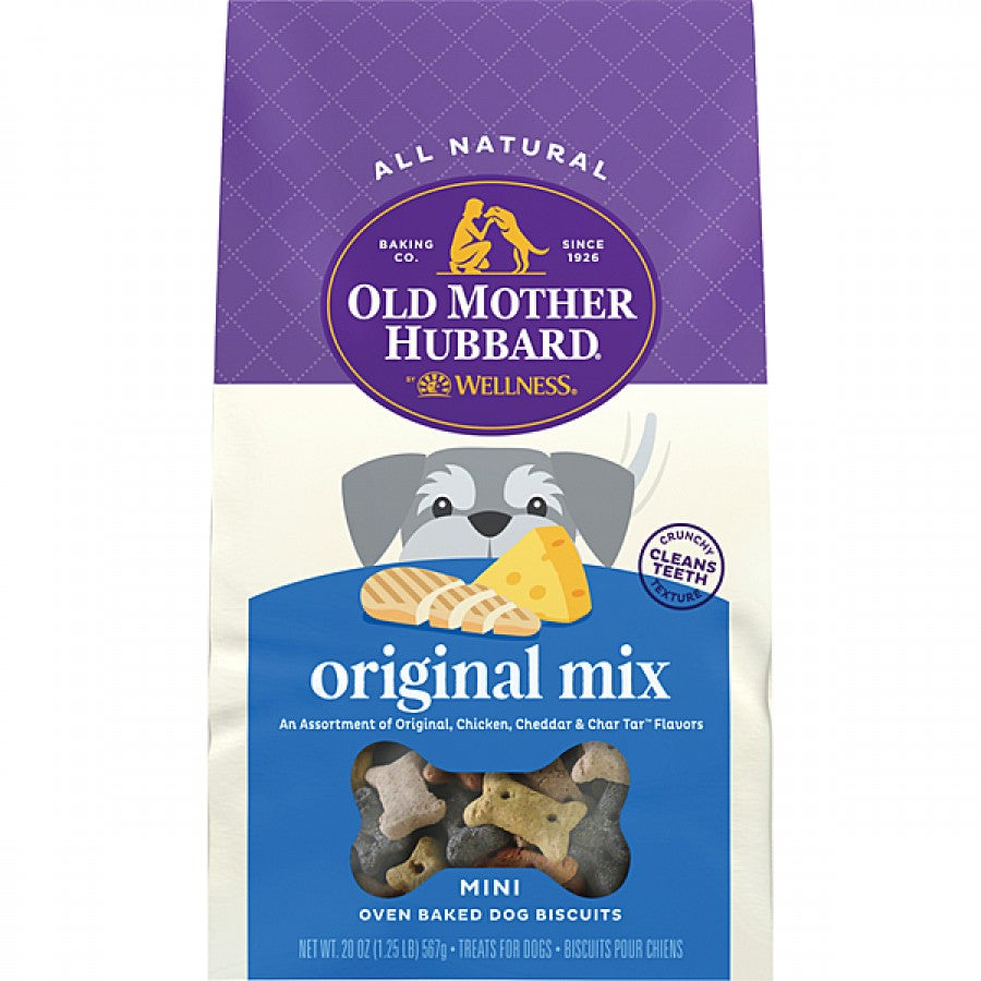LocalID_56798 Old Mother Hubbard - Classic Oven Baked ASSORTED Dog Treat - MINI - 567GM (20oz)