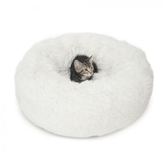 LocalID_64734 Catit - Fluffy Bed - WHITE - 60CM (20in)