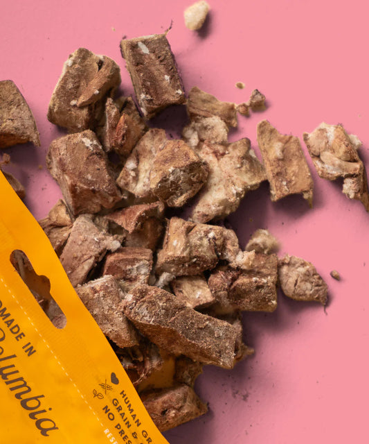 LocalID_69481 Wild Vibes - LAMB Heart and Bone Broth Dog and Cat Treat - 80GM