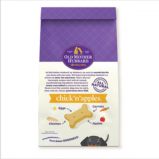 LocalID_68688 Old Mother Hubbard - Classic Oven Baked CHICK 'N' APPLES Dog Treat - MINI - 567GM (20oz)