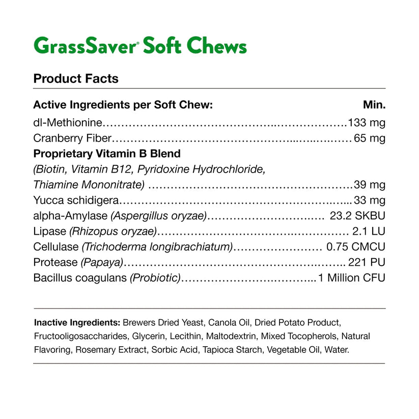 LocalID_70187 NaturVet - Grass Saver Soft Chew - 120CT