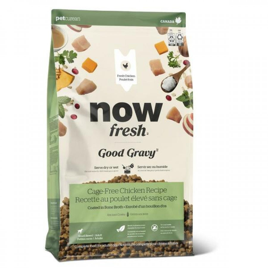 LocalID_67375 Petcurean - NOW Good Gravy SMALL BREED Adult CHICKEN Dry Dog Food - 5.44KG (12lb)