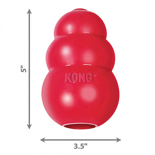 LocalID_69774 KONG - Classic RED - Dog Treat Dispensing Toy - XLARGE - 13CM (5in)