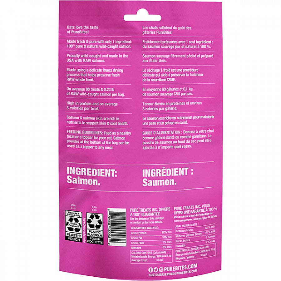LocalID_65833 PureBites - Freeze Dried SALMON Cat Treats - 26GM (.92oz)
