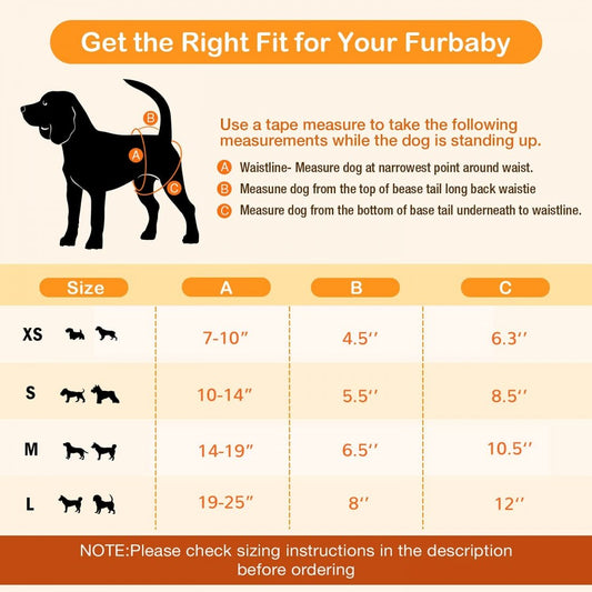 LocalID_56683 Joyshare - Reusable Dog Diapers - Female 3 Pack Sizing