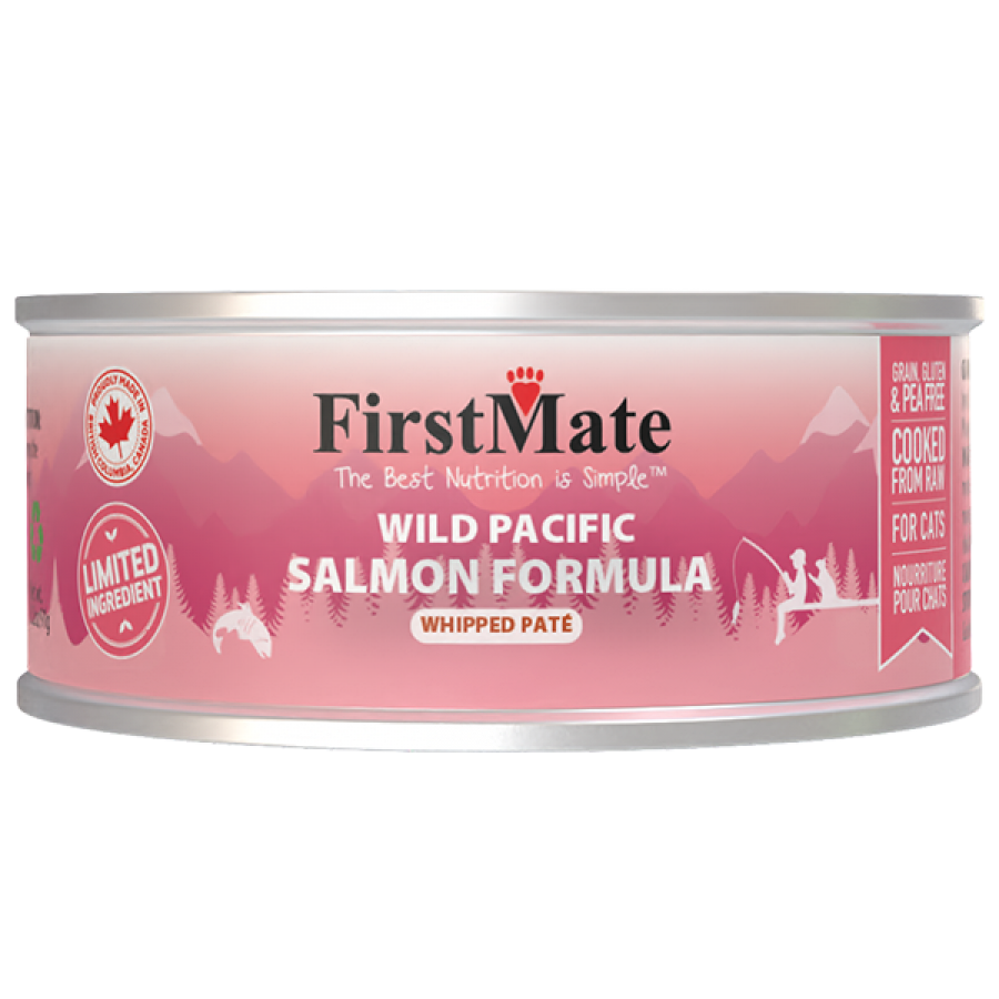 LocalID_71681 FirstMate - Cat LID GF SALMON Wet Food - 91GM (3.2oz)