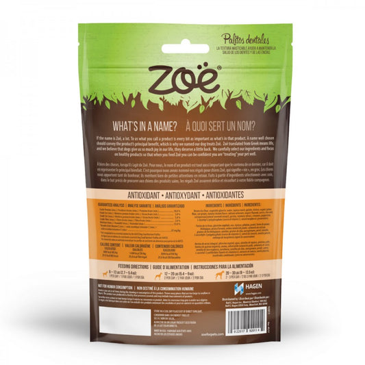 Zoë - Dental Sticks for Dogs - Antioxidant - CINNAMON Flavour - LARGE - 27.2KG (60lb) and Up - 187GM (6.6oz)