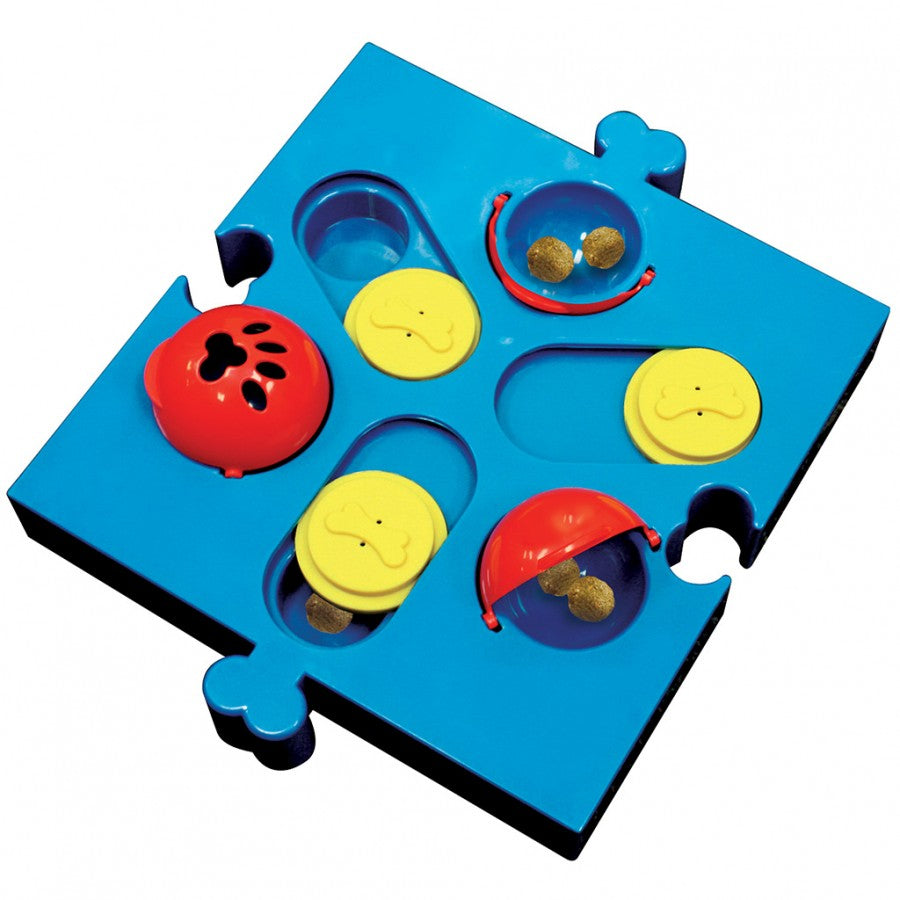 LocalID_38402 Spot - Ethical Pet - Seek A Treat Flip N Swivel Connector Puzzle - 29x24cm (11.4x9.4in)