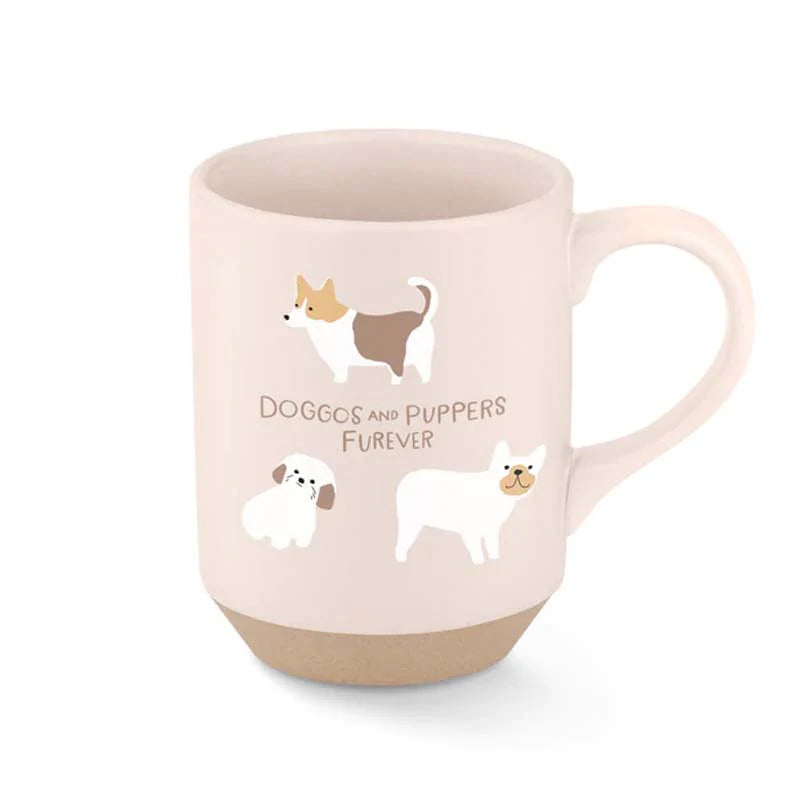 LocalID_67696 Fringe Studio - Doggos Stoneware New York Mug - 11x8CM (4.25x3.25in)