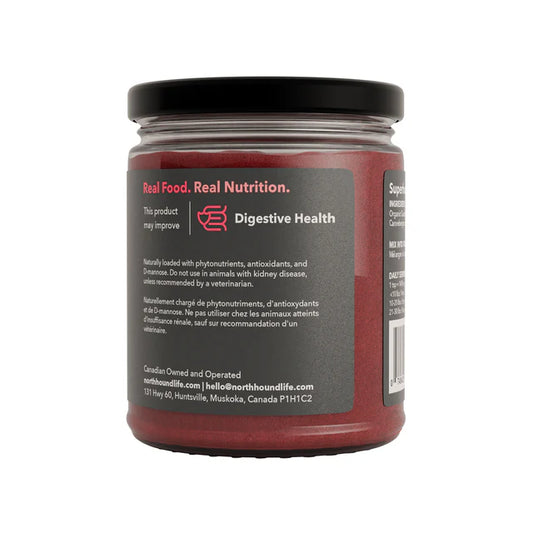 LocalID_71003 North Hound Life - Dog Organic CRANBERRY Powder - 90GM (250ml)