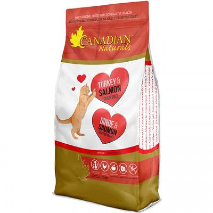 Canadian Naturals - Grain Free TURKEY & SALMON Dry Cat Food - 1.4KG (3lb)