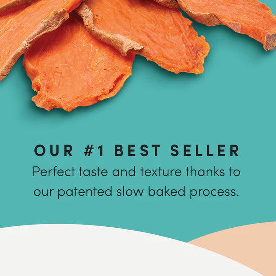 LocalID_68147 Crumps' Naturals - SWEET POTATO Dog Chews - 330GM (11.6oz)