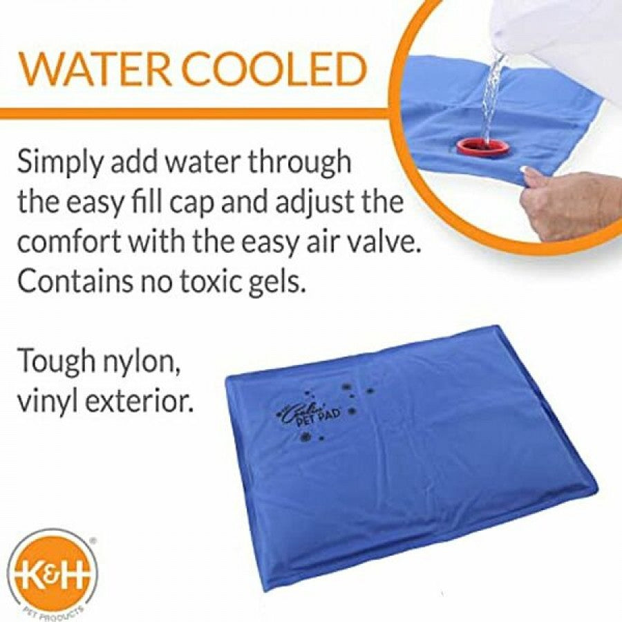 K and H - Coolin Pad - BLUE - SMALL - 28 x 38.1CM (11x15in)