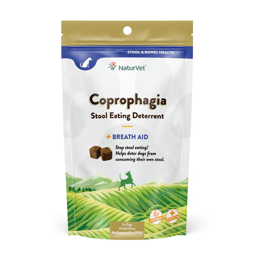 LocalID_68537 NaturVet - Soft Chew Coprophagia Deterrent & Breath - 198GM (6.9oz) - 90CT