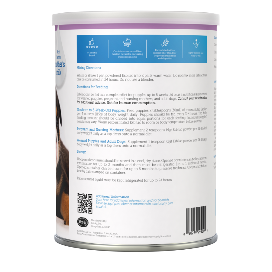 LocalID_71032 PetAg - Esbilac Powder Puppy Milk Replacer - 340G (12oz)