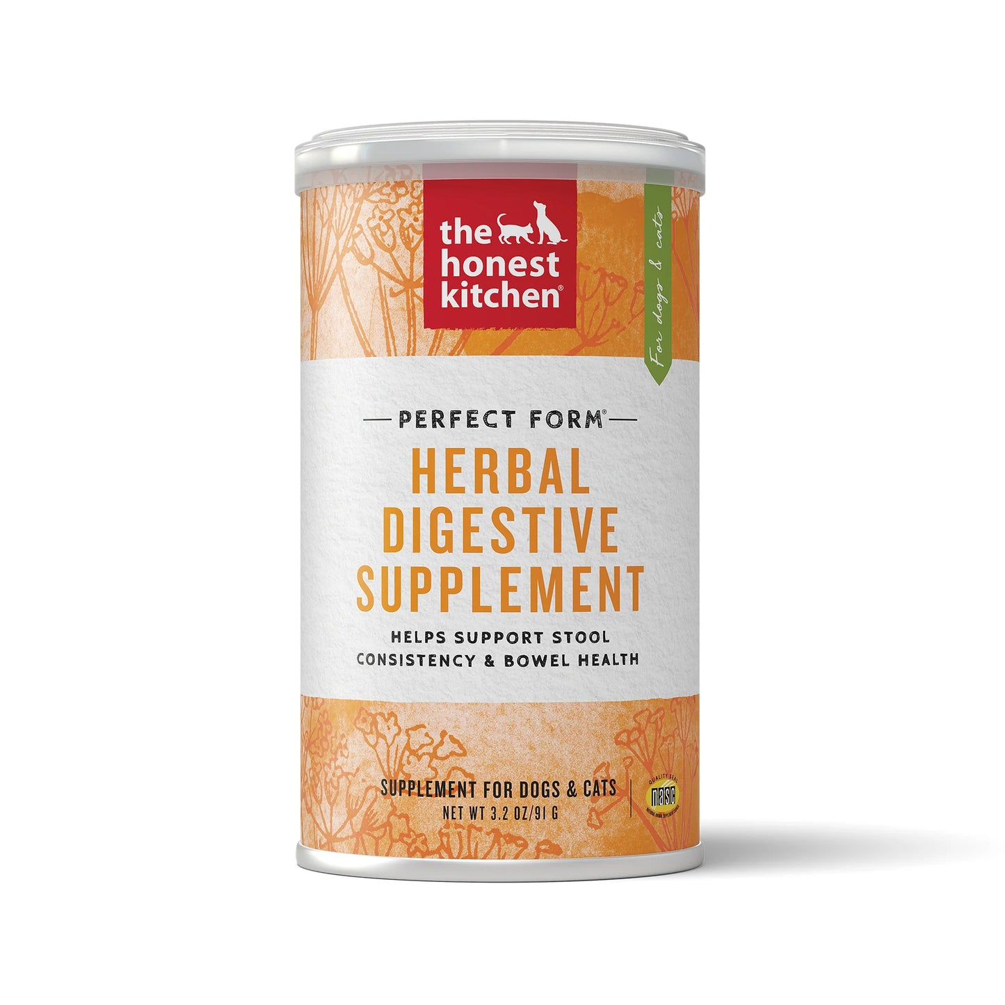 LocalID_68842 The Honest Kitchen - Perfect Form Herbal DIGESTIVE Supplement for Dog and Cat - 91GM (3.2oz)