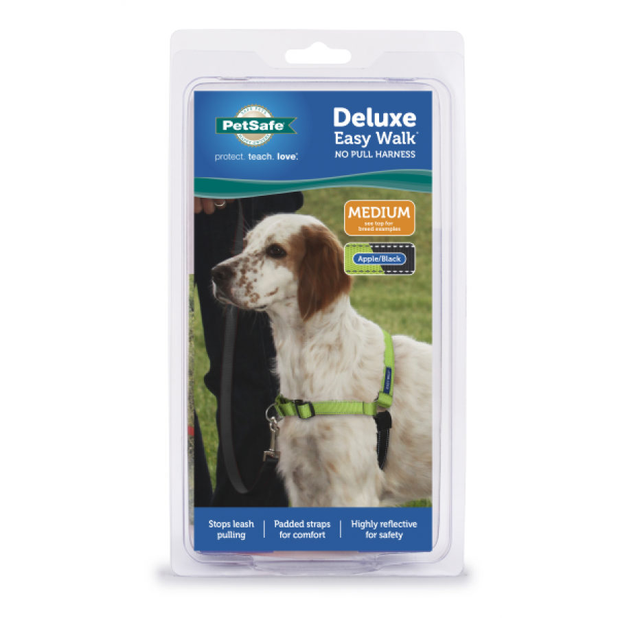 PetSafe - Deluxe Easy Walk Harness - APPLE - MEDIUM