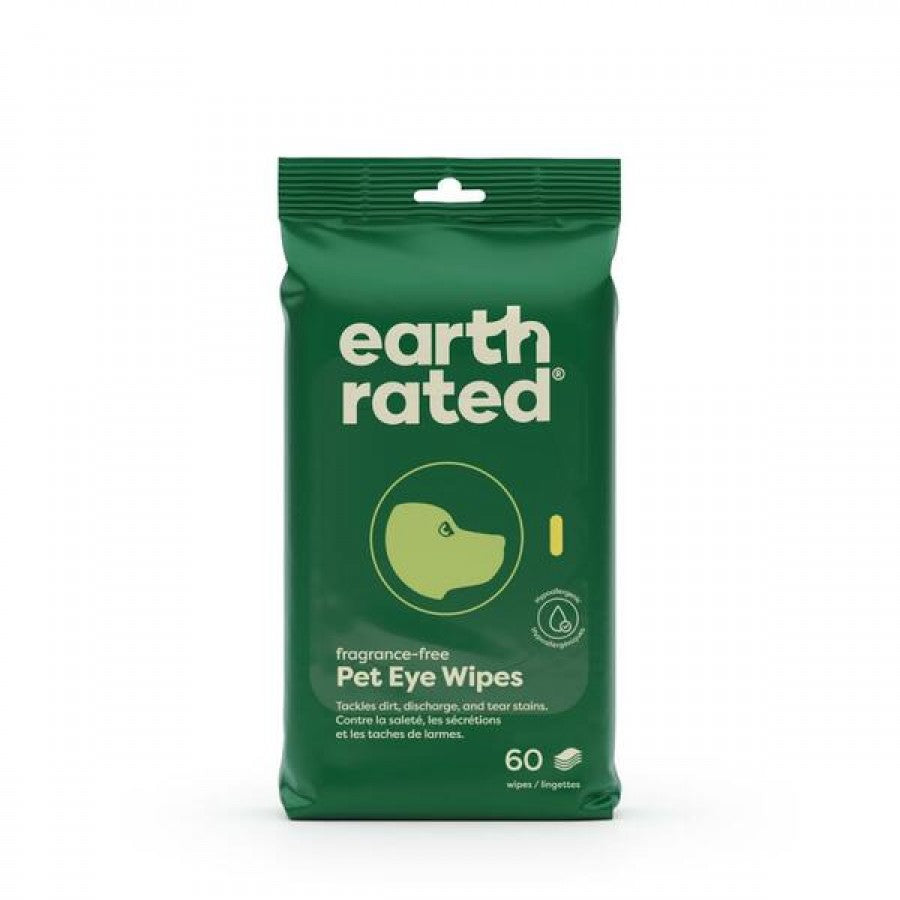 LocalID_70710 Earth Rated - Eye Wipes - 12.5x12.5CM (5x5in) - 60PK