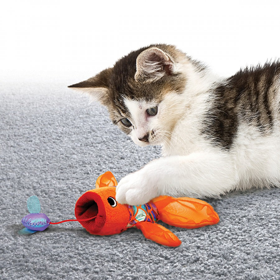 *DNR* KONG - Crackles Gulpz Cat Toy - 14CM (5.5in)
